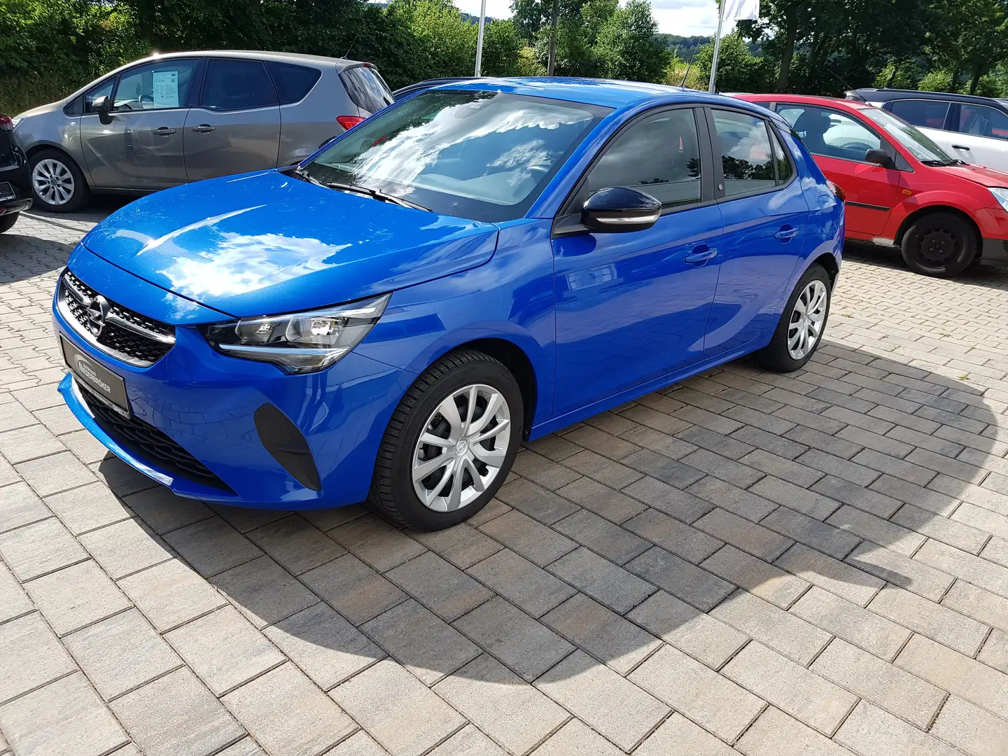 Opel Corsa-e Edition, Sitzheizung, Parkpilot h., Klimaauto. Blau - 1