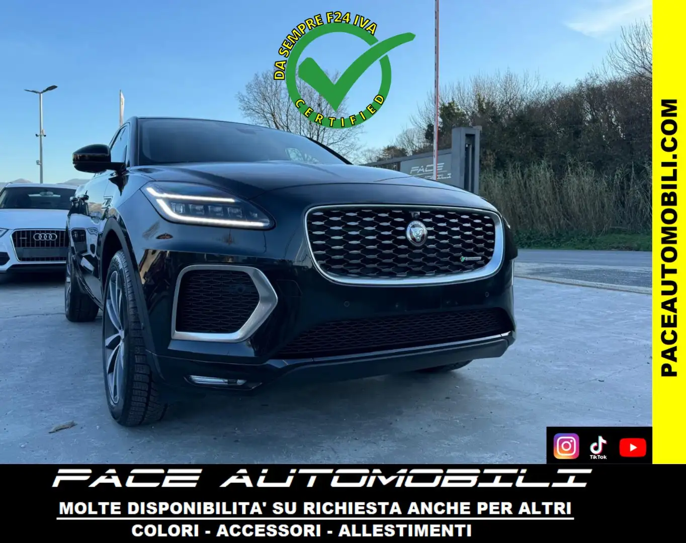 Jaguar E-Pace D200 R DYNAMIC S RDYNAMIC R-DYNAMIC AWD BLACK PACK Nero - 1