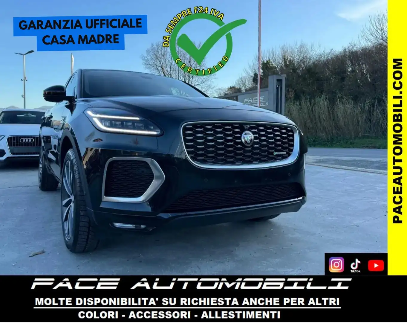 Jaguar E-Pace D200 R DYNAMIC S RDYNAMIC R-DYNAMIC AWD BLACK PACK Nero - 1