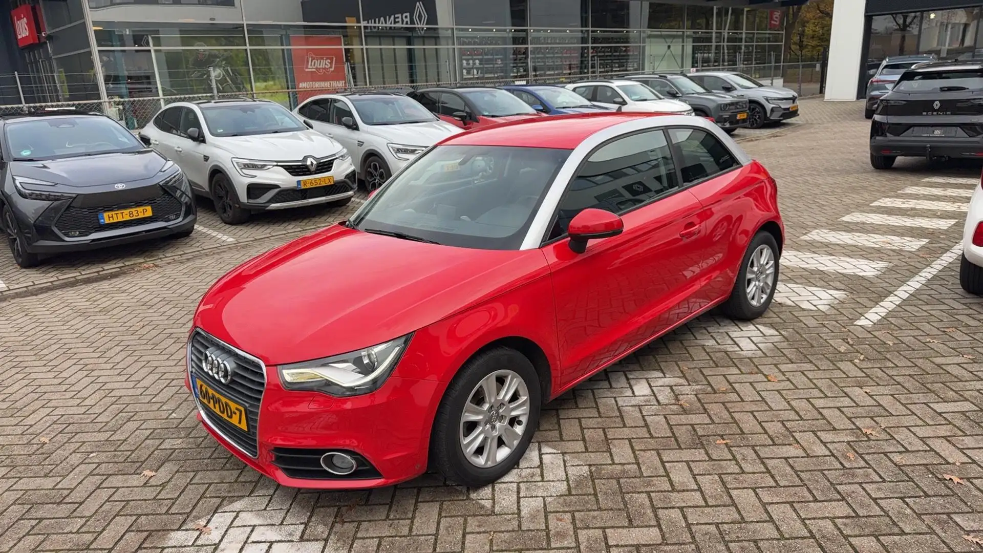 Audi A1 1.4 TFSI 119g. Attraction Pro Line Business Automa Rouge - 1