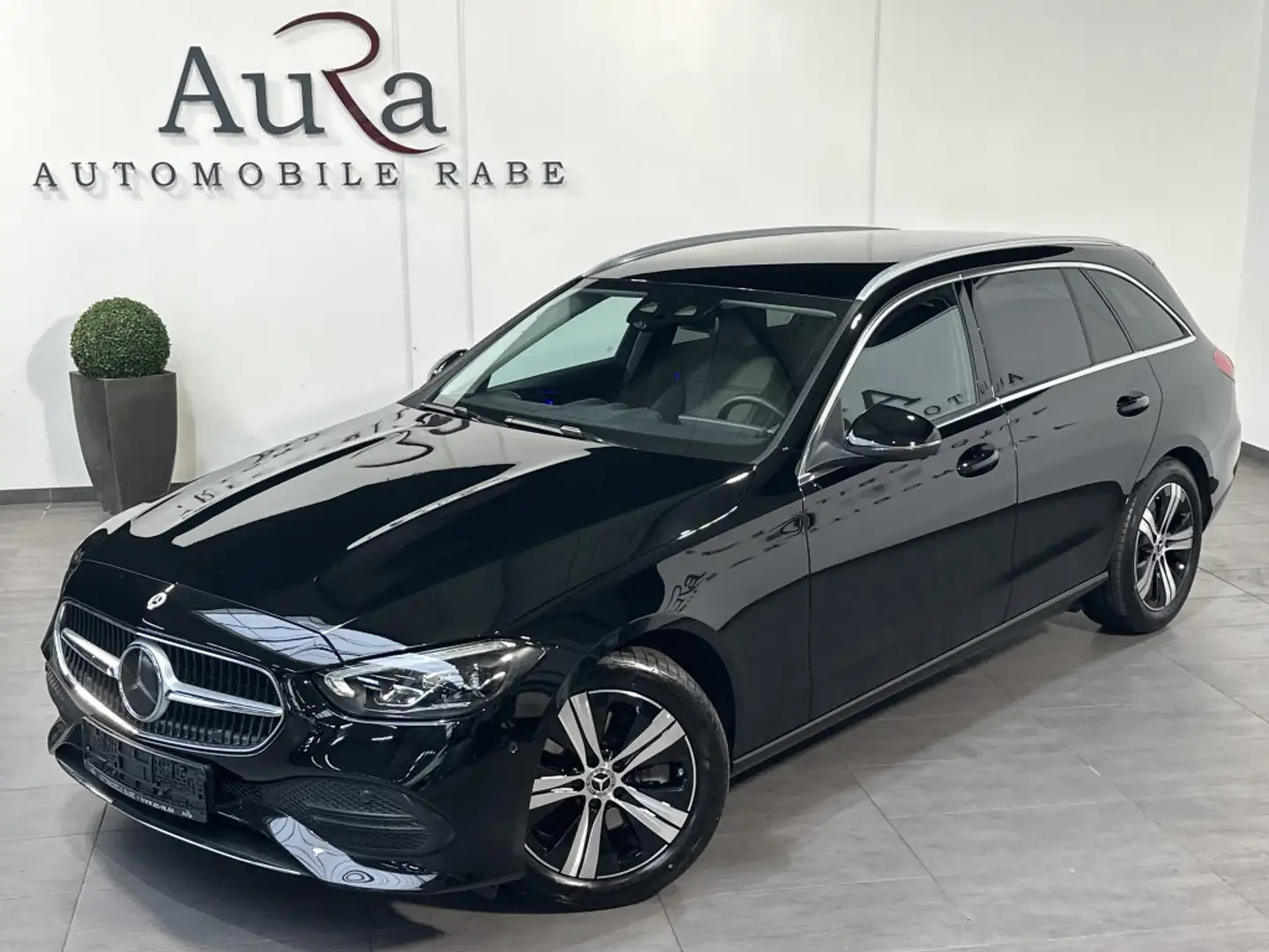 Mercedes-Benz C 200 T Avantgarde NAV+LED+KAM+ACC+VCOCKPIT+1HD Noir - 2