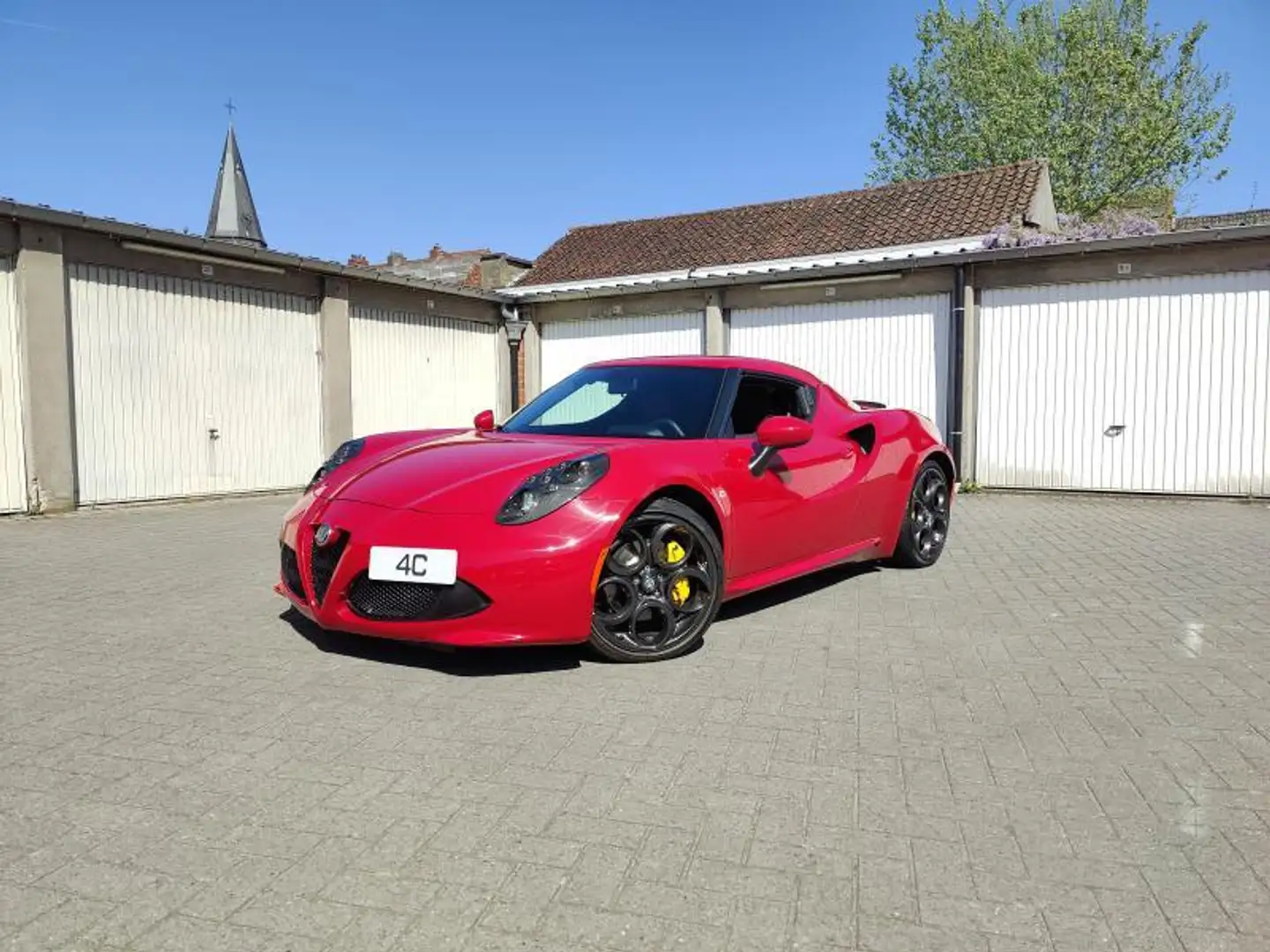 Alfa Romeo 4C coupé Rood - 1