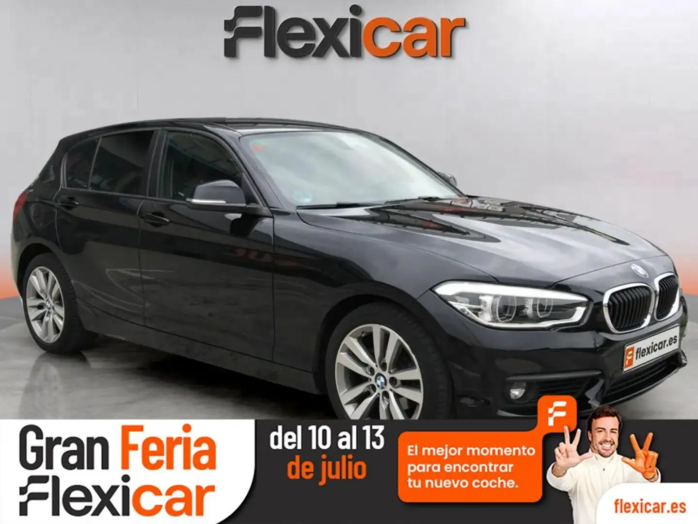 BMW 118 118i Negro - 1