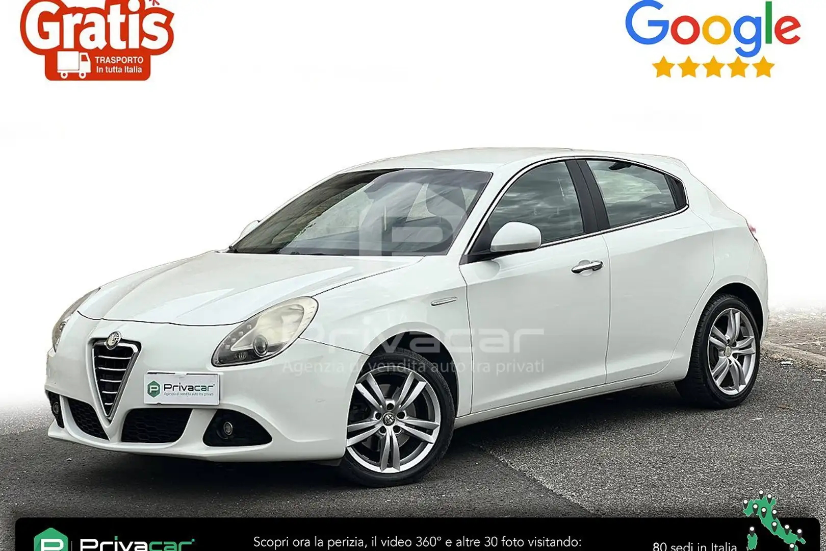 Alfa Romeo Giulietta Giulietta 2.0 JTDm-2 170 CV Distinctive Bianco - 1