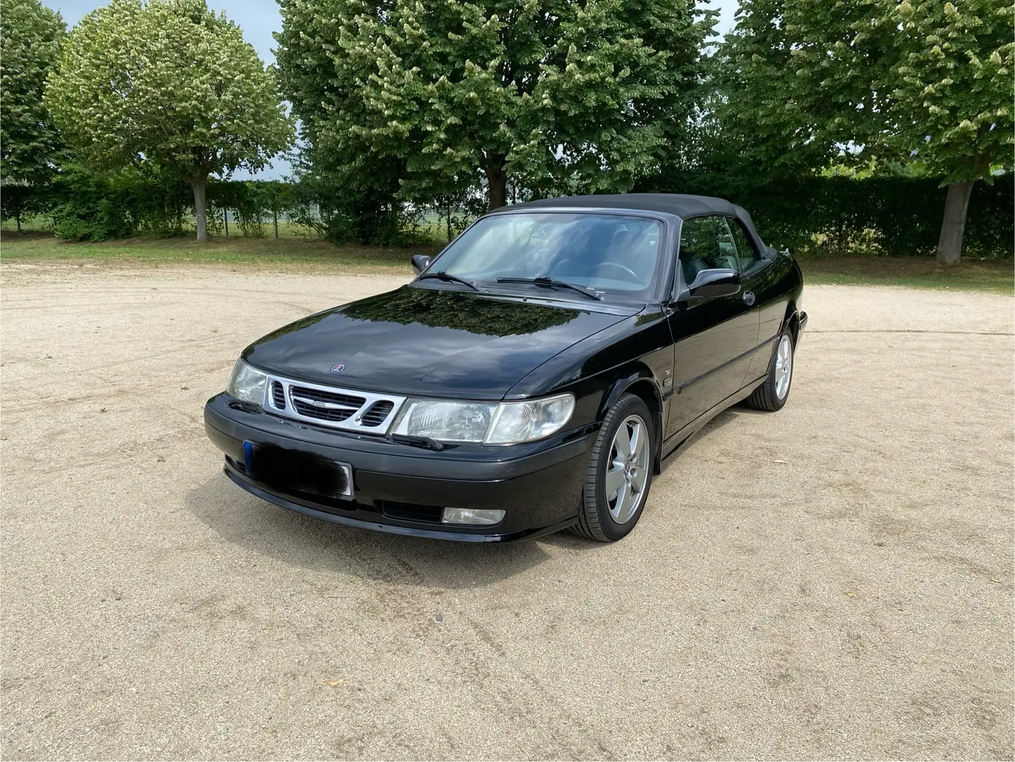Saab 9-3 2.0t Ecopower SE Cabriolet Schwarz - 1