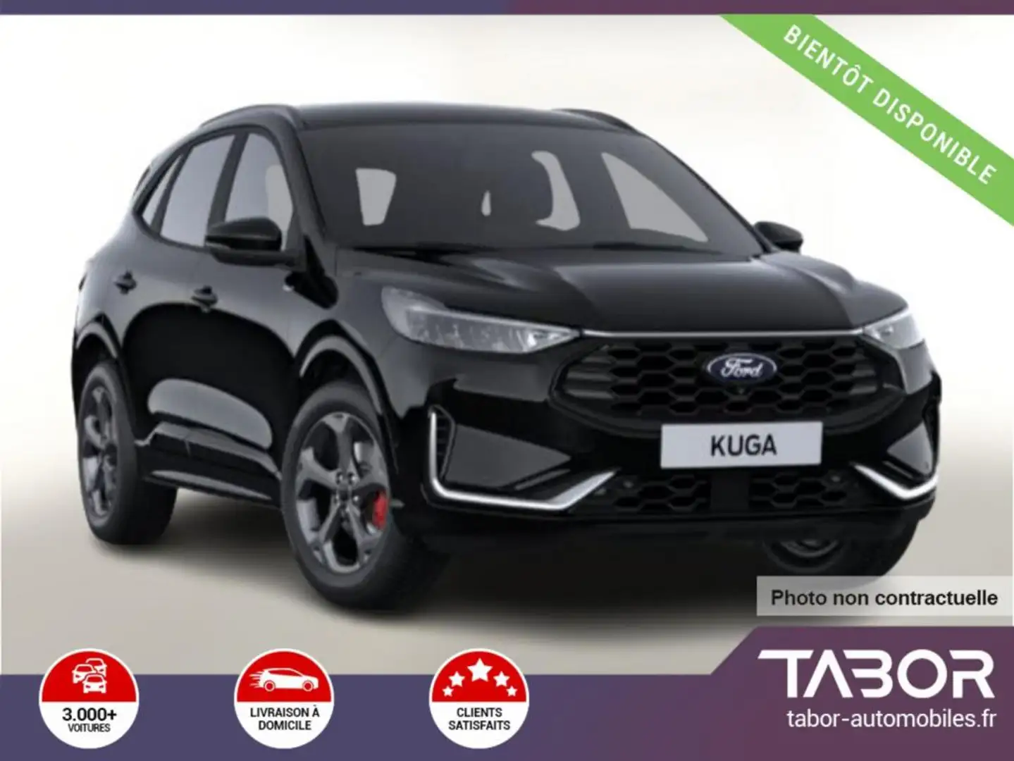 Ford Kuga 2.5 FHEV 183 AWD ST-Line X HUD Pano Noir - 1