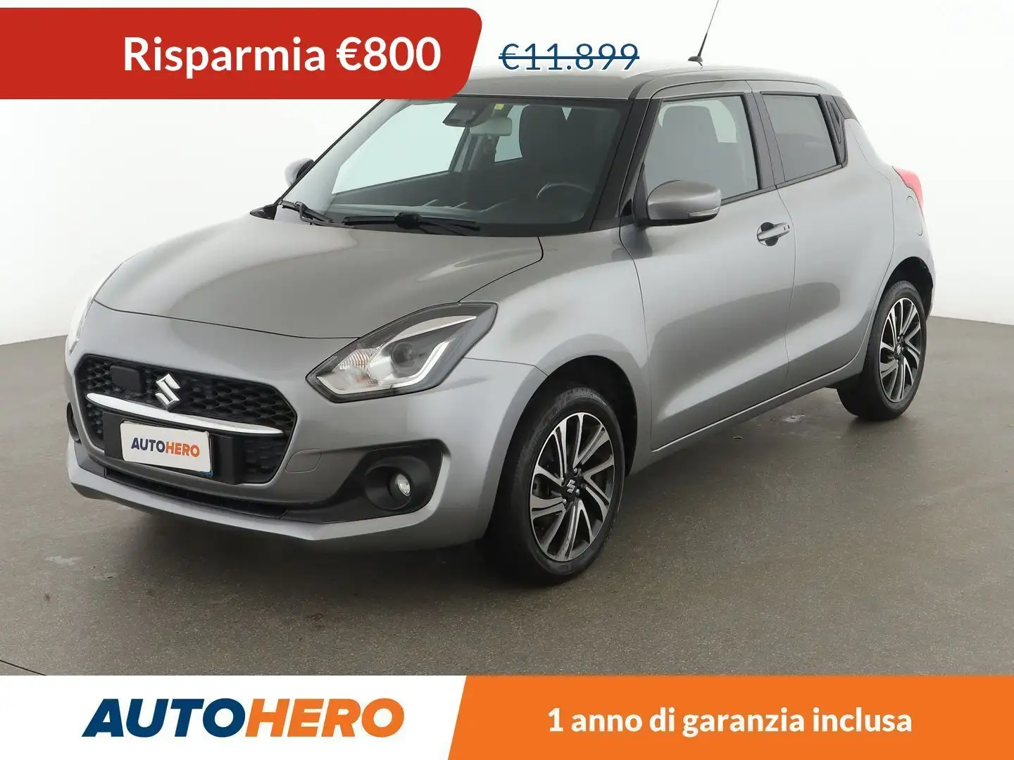 Suzuki Swift 1.2 DualJet Mild-Hybrid Comfort AllGrip MHEV Argento - 1