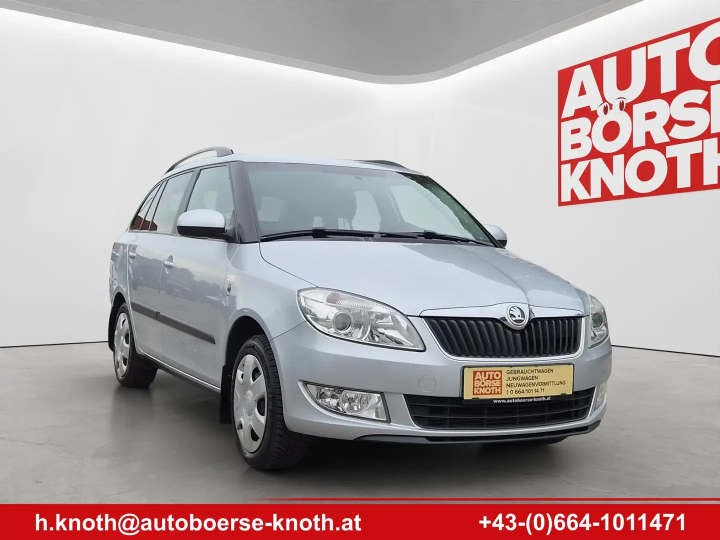 Skoda Fabia Family AHV, 4 WKR, Tempomat, Freispr. Grau - 2