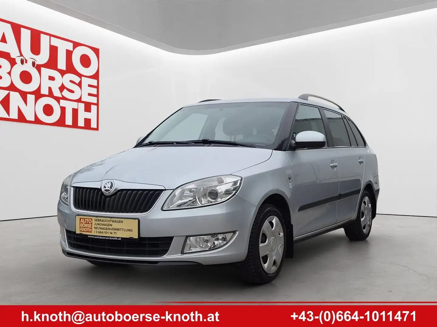 Skoda Fabia Family AHV, 4 WKR, Tempomat, Freispr. Grau - 1