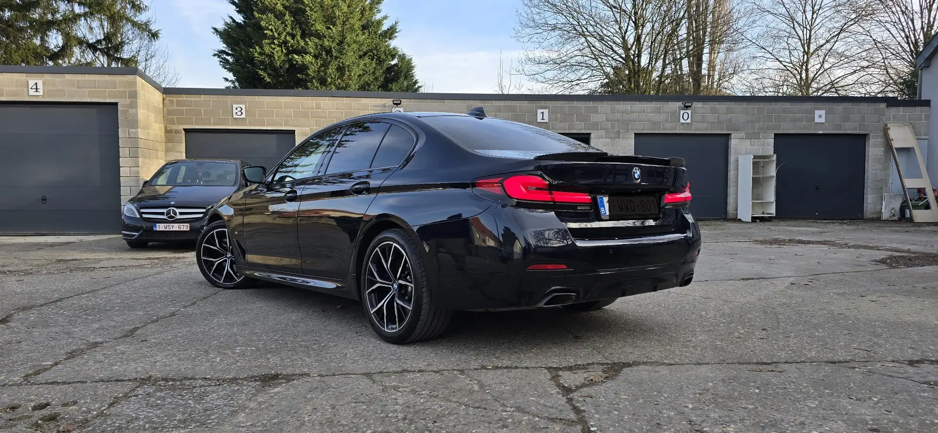 BMW 518 dA MHEV Blauw - 2