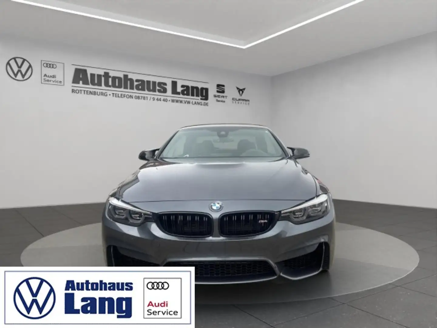 BMW M4 4er - M4 Competition Cabrio Shadow-Line HUD Open-A Grau - 1