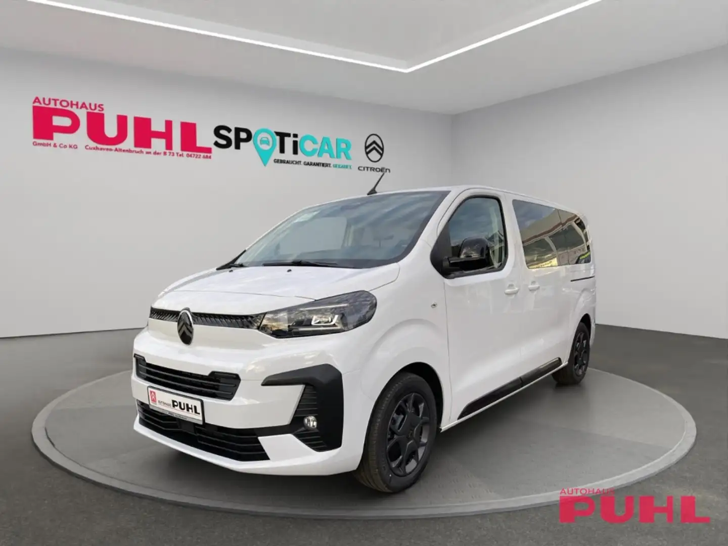 Citroen Spacetourer Plus KOMBI Automatik,AHK-abneh.Sitzheizun CarPlay Weiß - 2