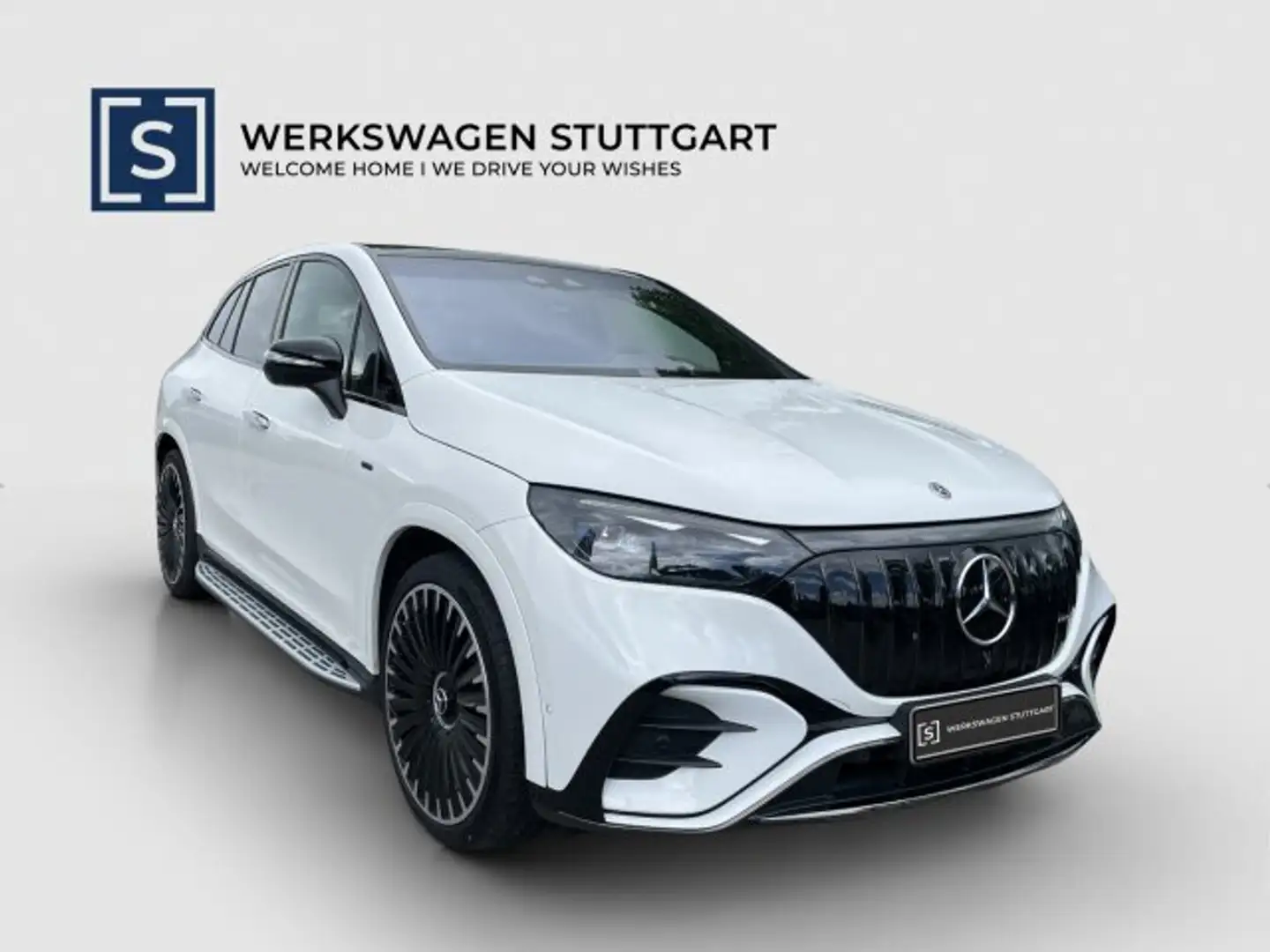 Mercedes-Benz EQE SUV EQE SUV 43 AMG Night 22" Premium Carbon TV NP144 Blanc - 2