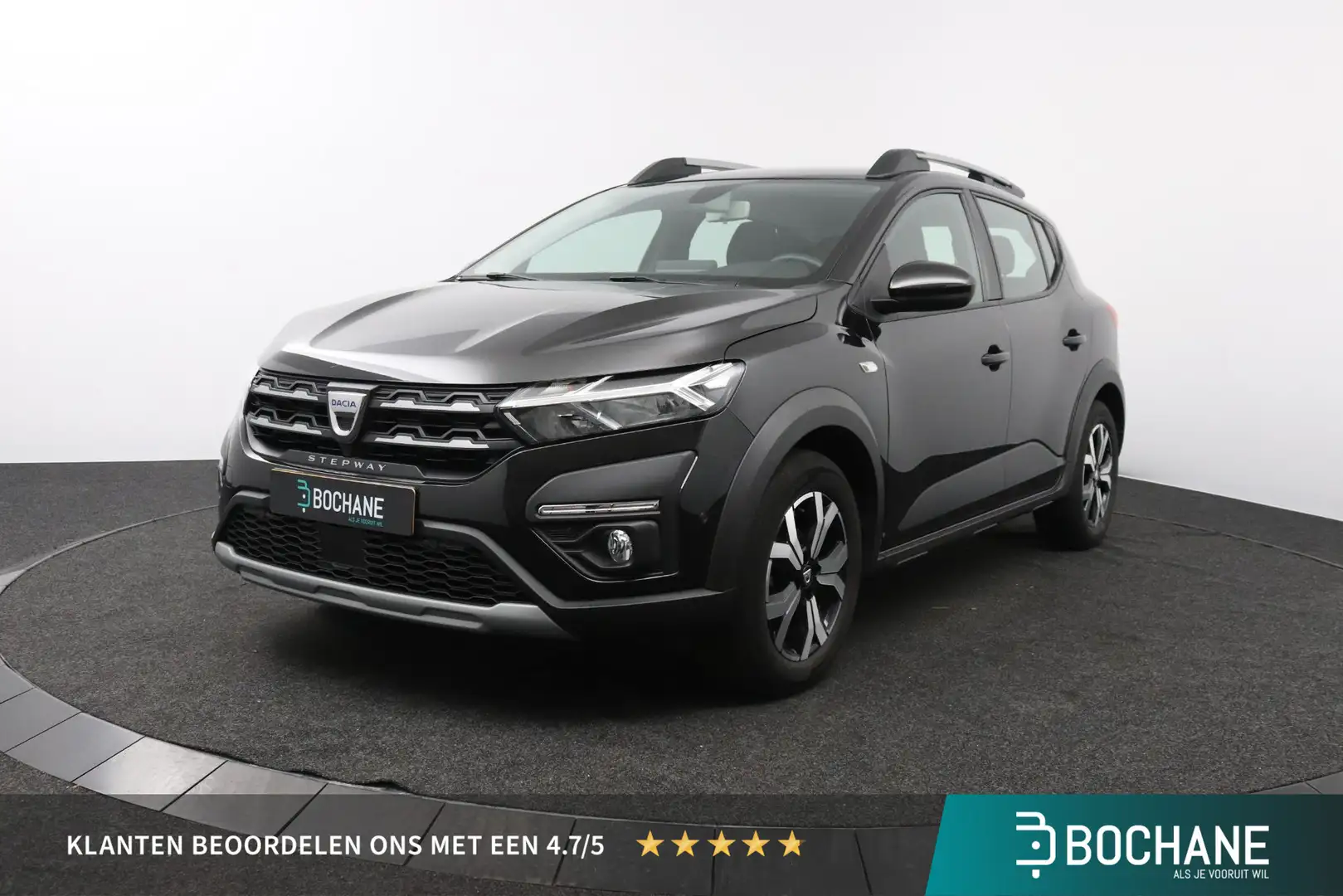 Dacia Sandero Stepway 1.0 TCe 100 Bi-Fuel Comfort | Benzine & LP Noir - 1