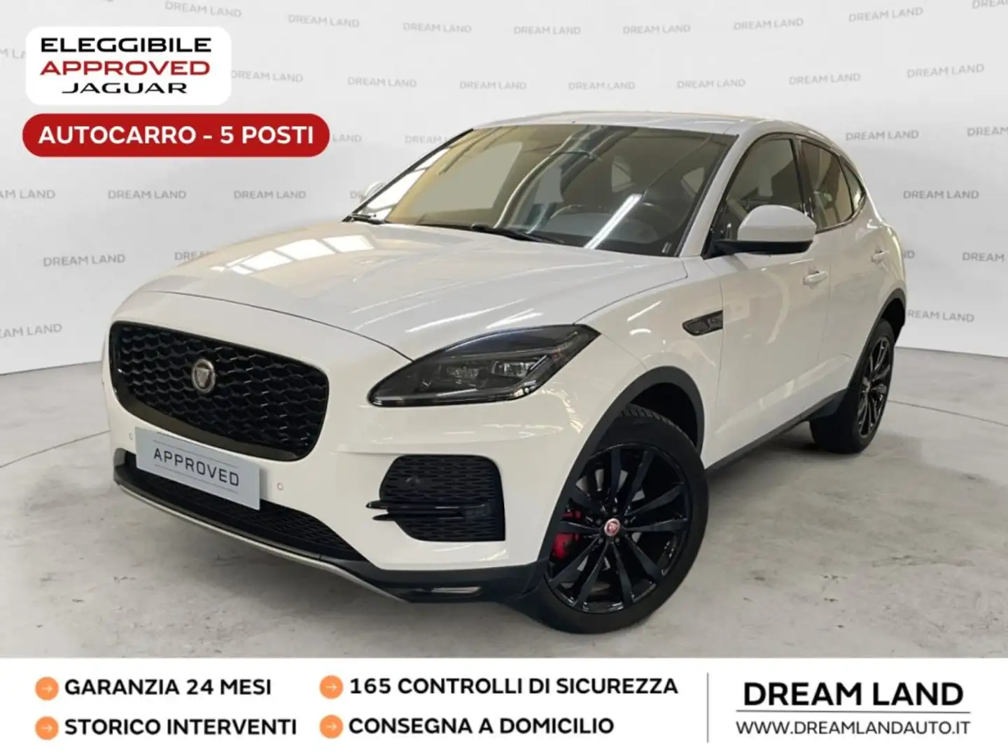 Jaguar E-Pace 2.0D I4 163CV AUTOCARRO+IVA AWD Auto SE Bianco - 1