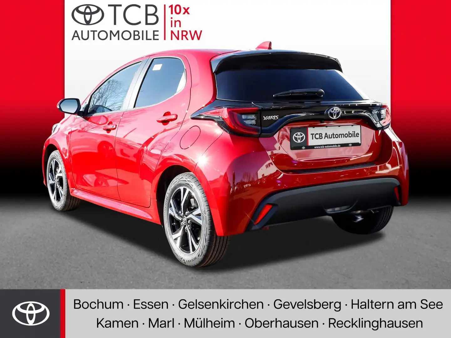 Toyota Yaris 1.5 Hybrid Teamplayer Comfort-P. Safety-P. Rouge - 2