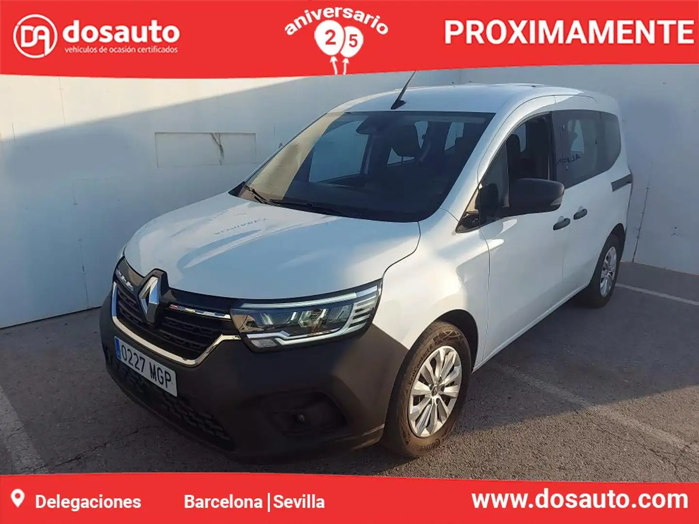 Renault Kangoo Combi 1.5dCi Blue Authentic 70kW Blanco - 1