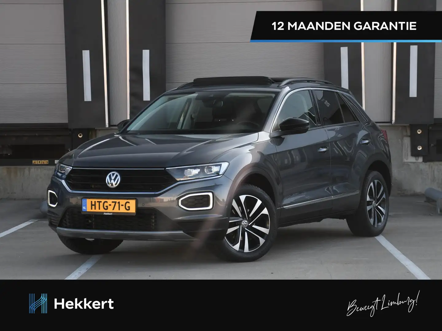 Volkswagen T-Roc IQ.Drive 1.5 TSI 150pk PANO-DAK | 17''LM | DODE HO Grijs - 1