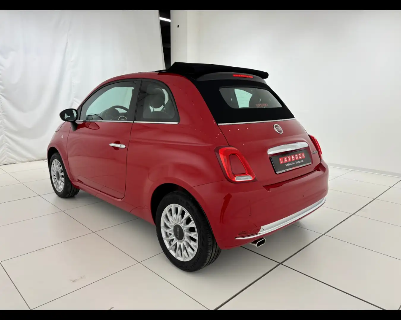 Fiat 500C C 1.0 FireFly Hybrid Dolcevita Rosso - 2