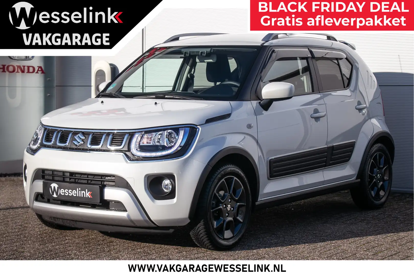 Suzuki Ignis 1.2 Smart Hybrid Style Afn. trekhaak | Cruise | Ai Weiß - 1