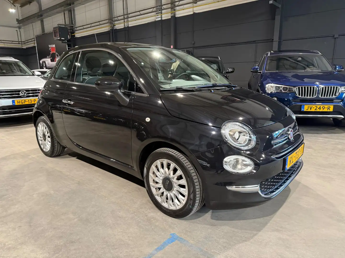 Fiat 500 1.2 Lounge - Panoramadak - Climate - Navigatie - C Zwart - 2