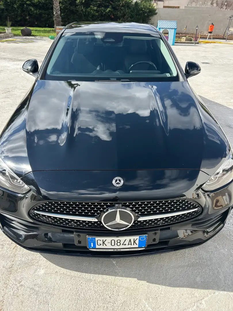 Mercedes-Benz C 220 Classe C-W206 Berlina 2021 d mhev Premium auto Nero - 1