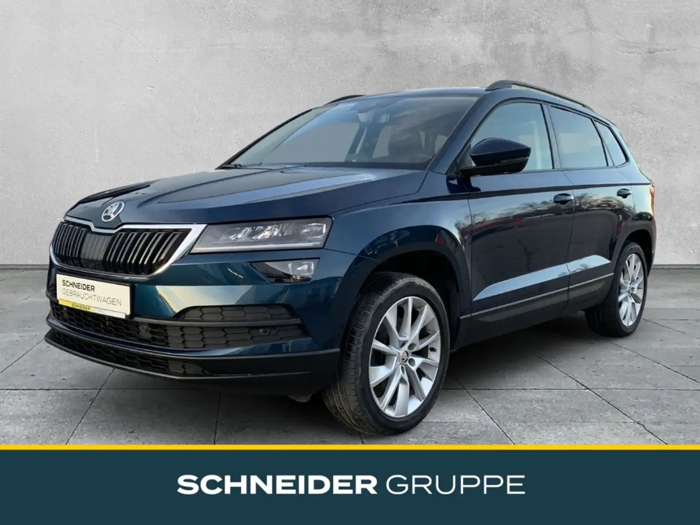 Skoda Karoq 1.5 TSI ACT Style NAVI+SHZ+AHK+KESSY+PDC Blau - 1