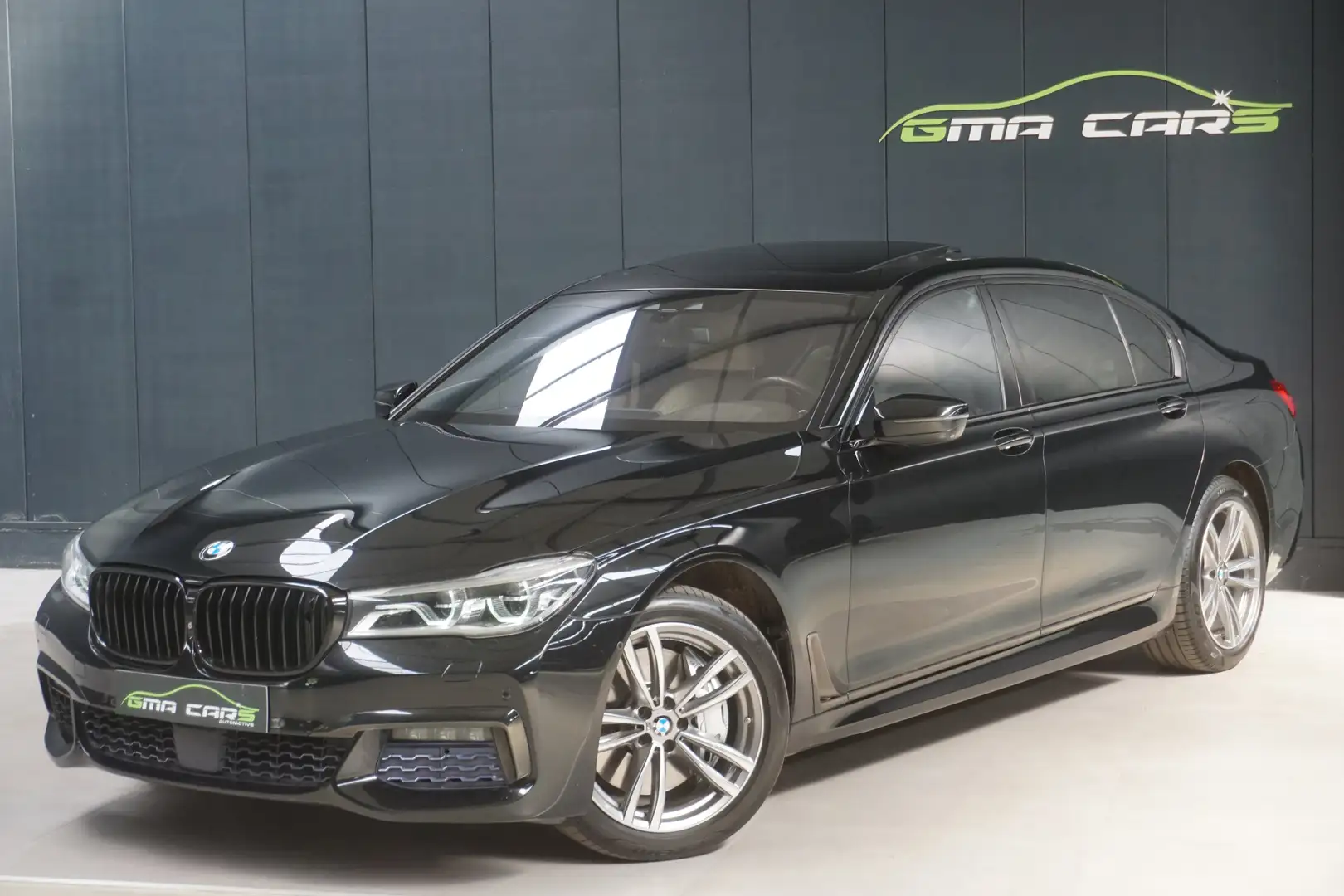 BMW 750 Li xDrive M Pack Long-Nav-Pano-Leder-360c-Garantie Negru - 1