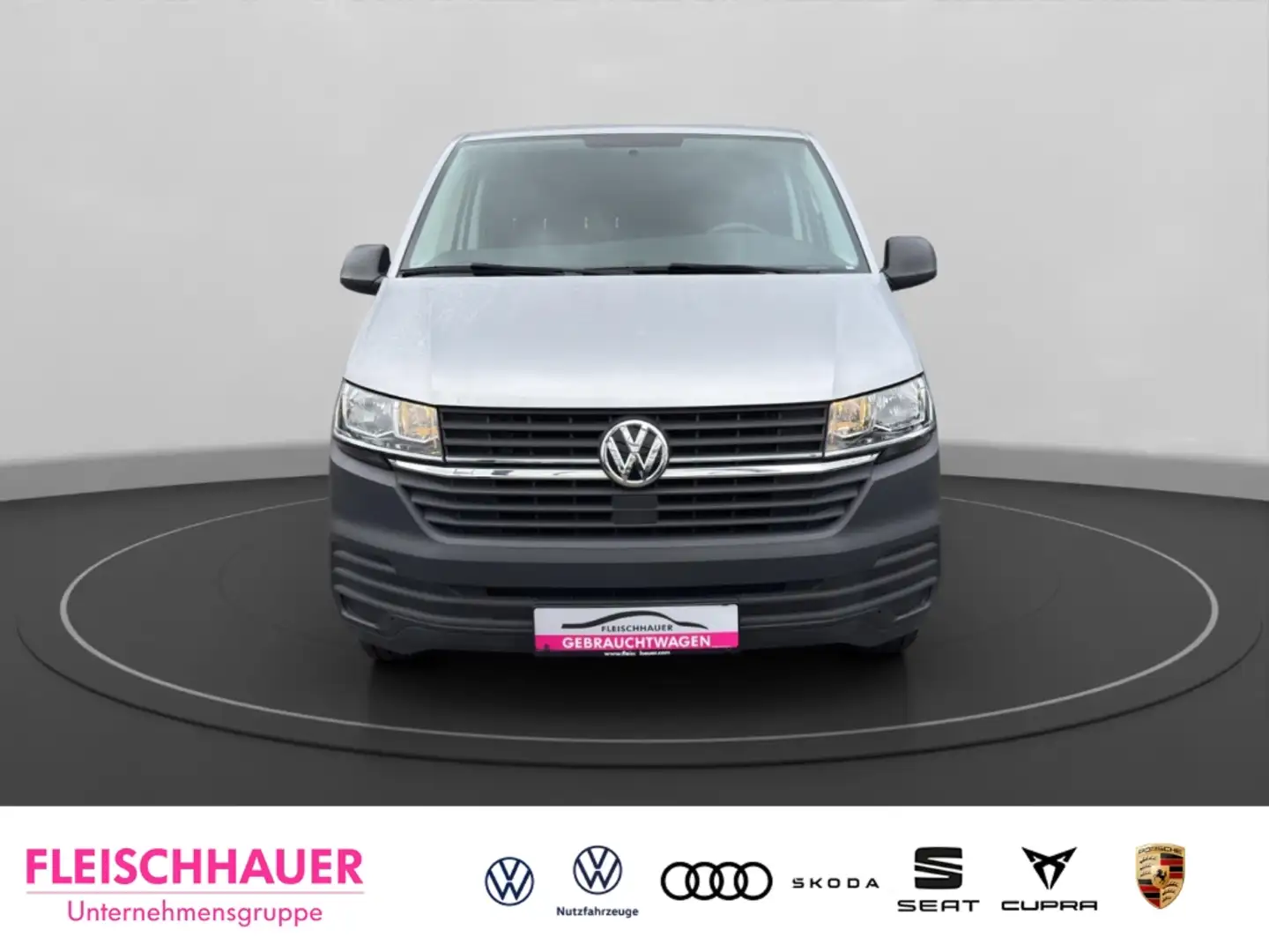 Volkswagen T6.1 Transporter 2.0 TDI AHK+Climatic+DAB+PDC+Laderaum Paket Silber - 2