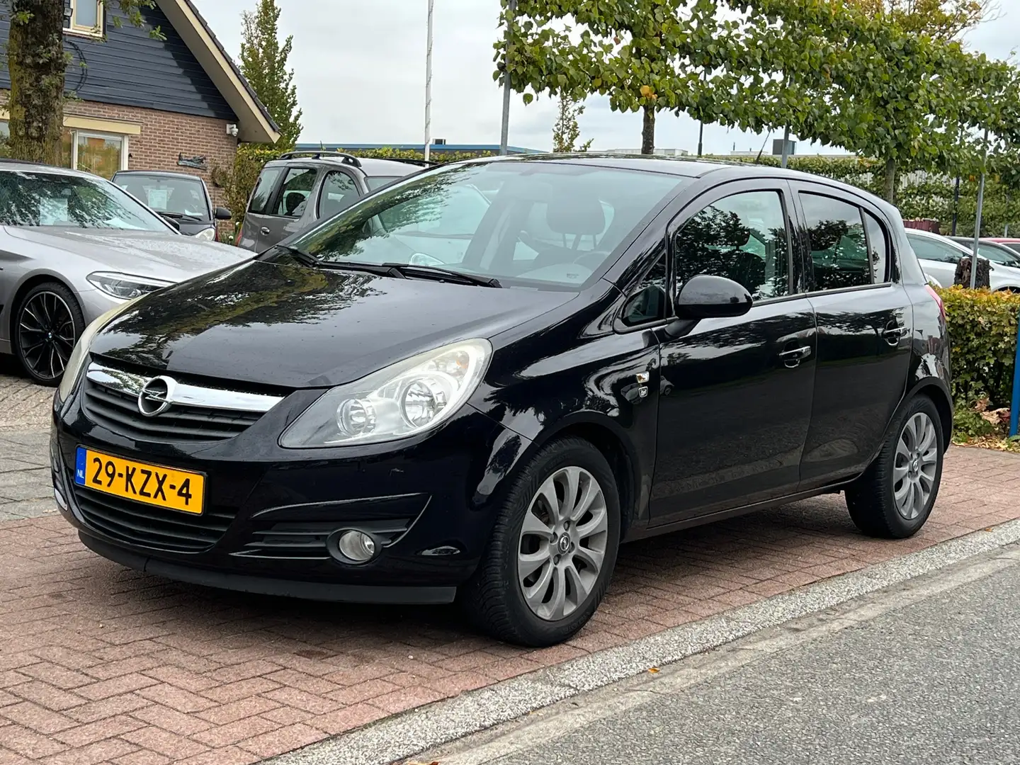 Opel Corsa 1.0 Edition *AIRCO/ 5Drs/ 84.225Km N.A.P.I APK 12- Nero - 2