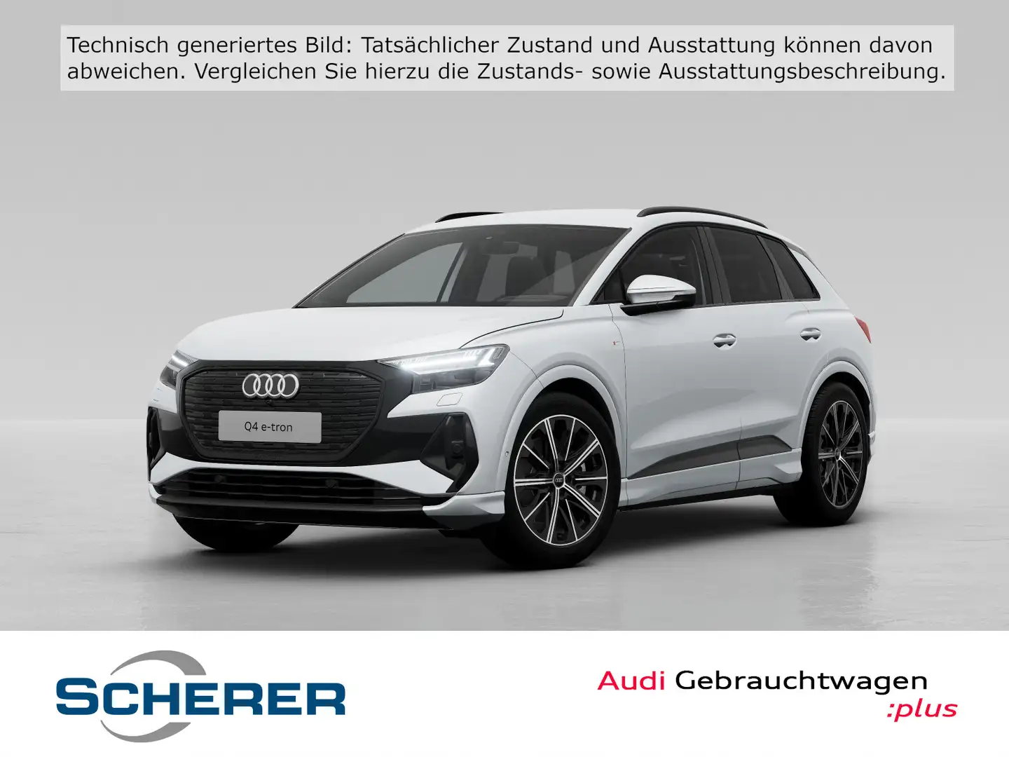 Audi Q4 e-tron S-LINE 40 e-tron OP Black NAV SHZ Wärm Bianco - 1