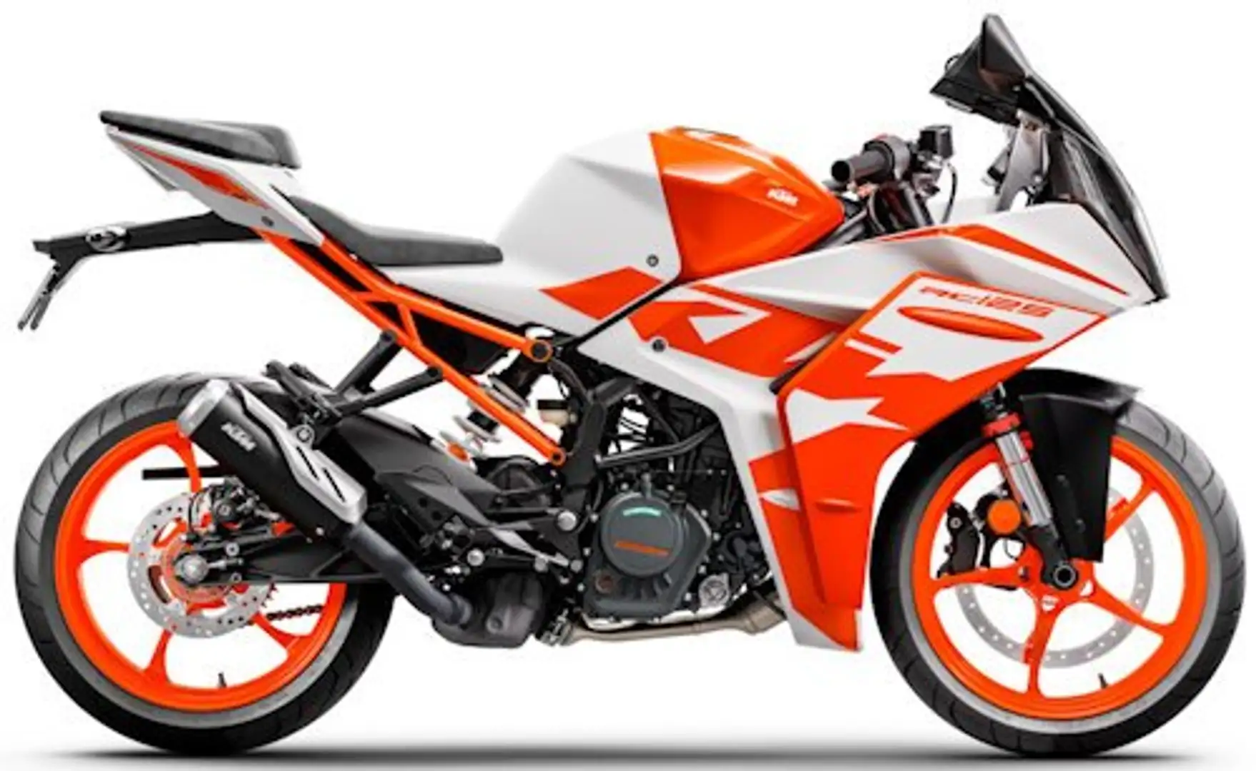 KTM RC 125 Weiß - 1