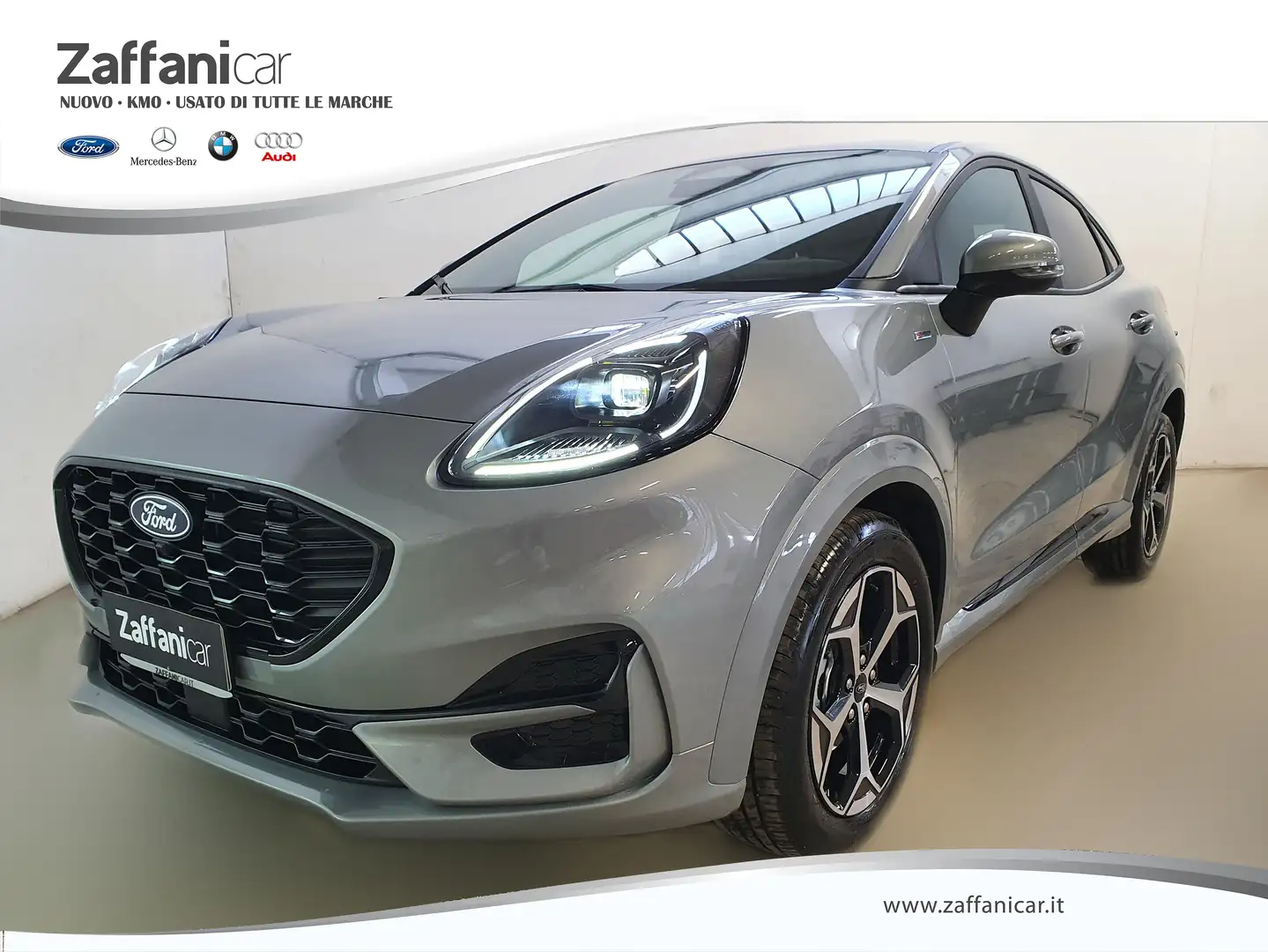 Ford Puma 1.0 EcoBoost Hybrid 125 CV S&S ST-Line Grigio - 1