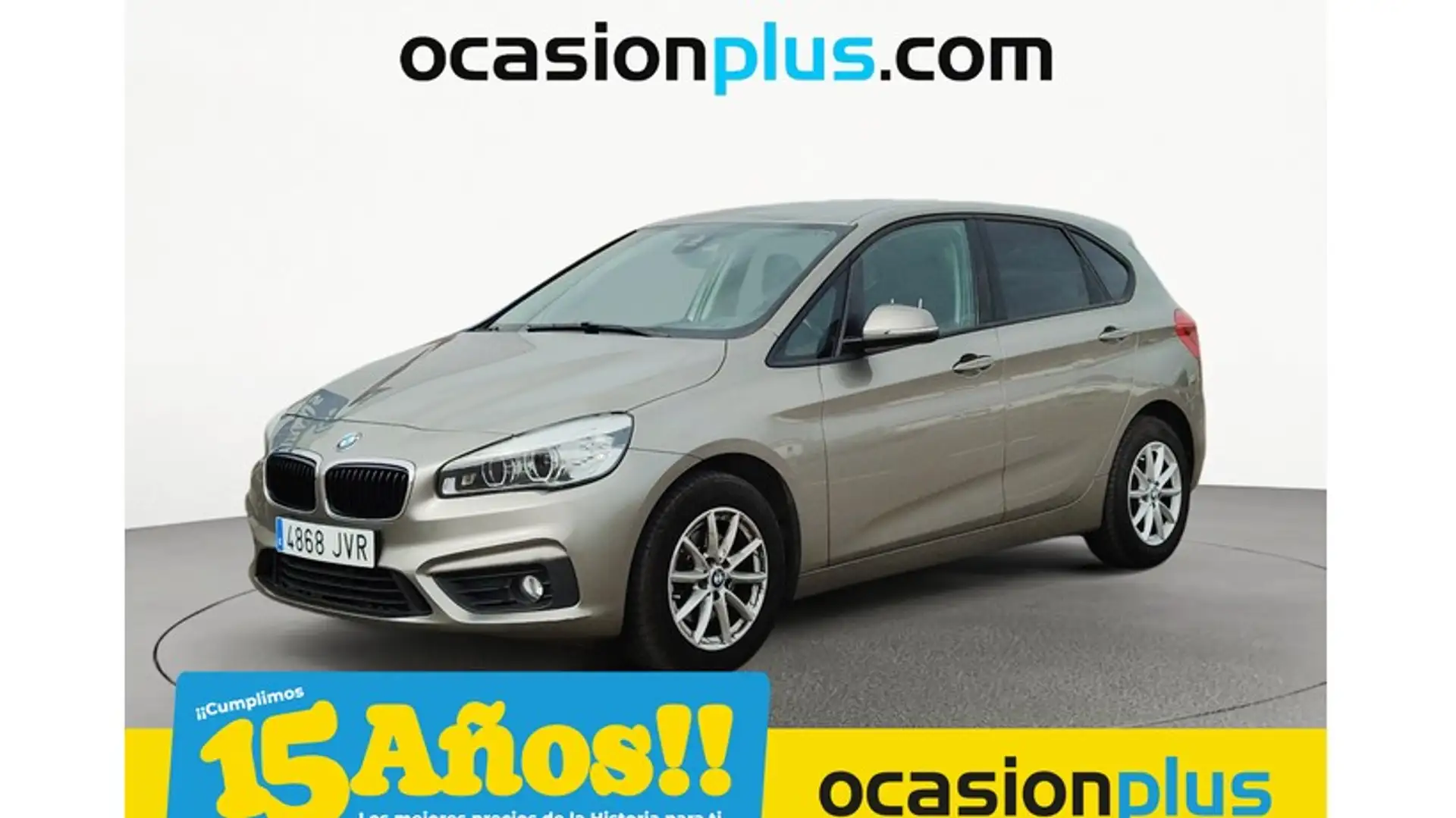 BMW 218 218d Active Tourer Argent - 1