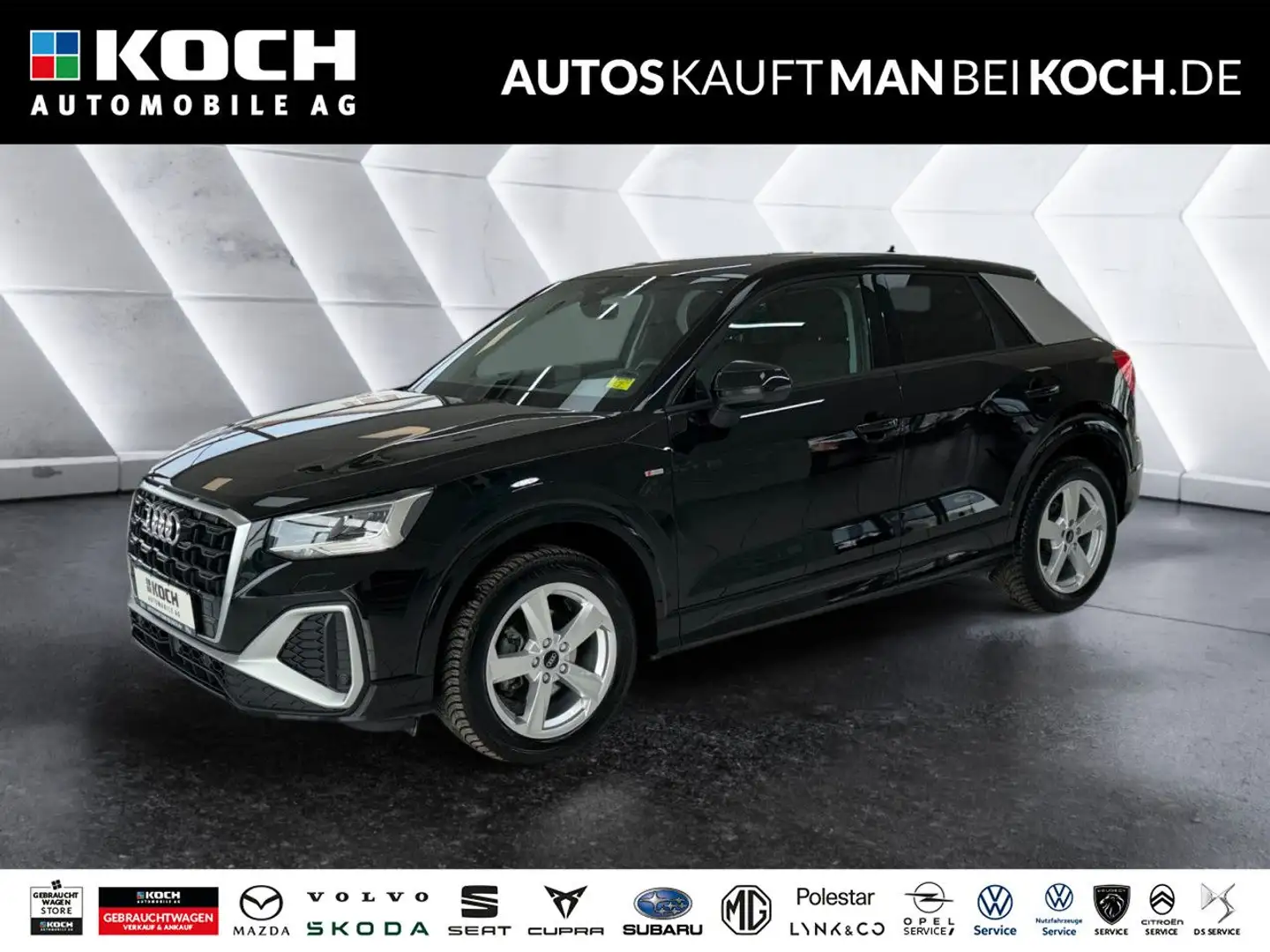 Audi Q2 35 TFSI S line DSG PDC DAB LED NAVI 4Season Schwarz - 1