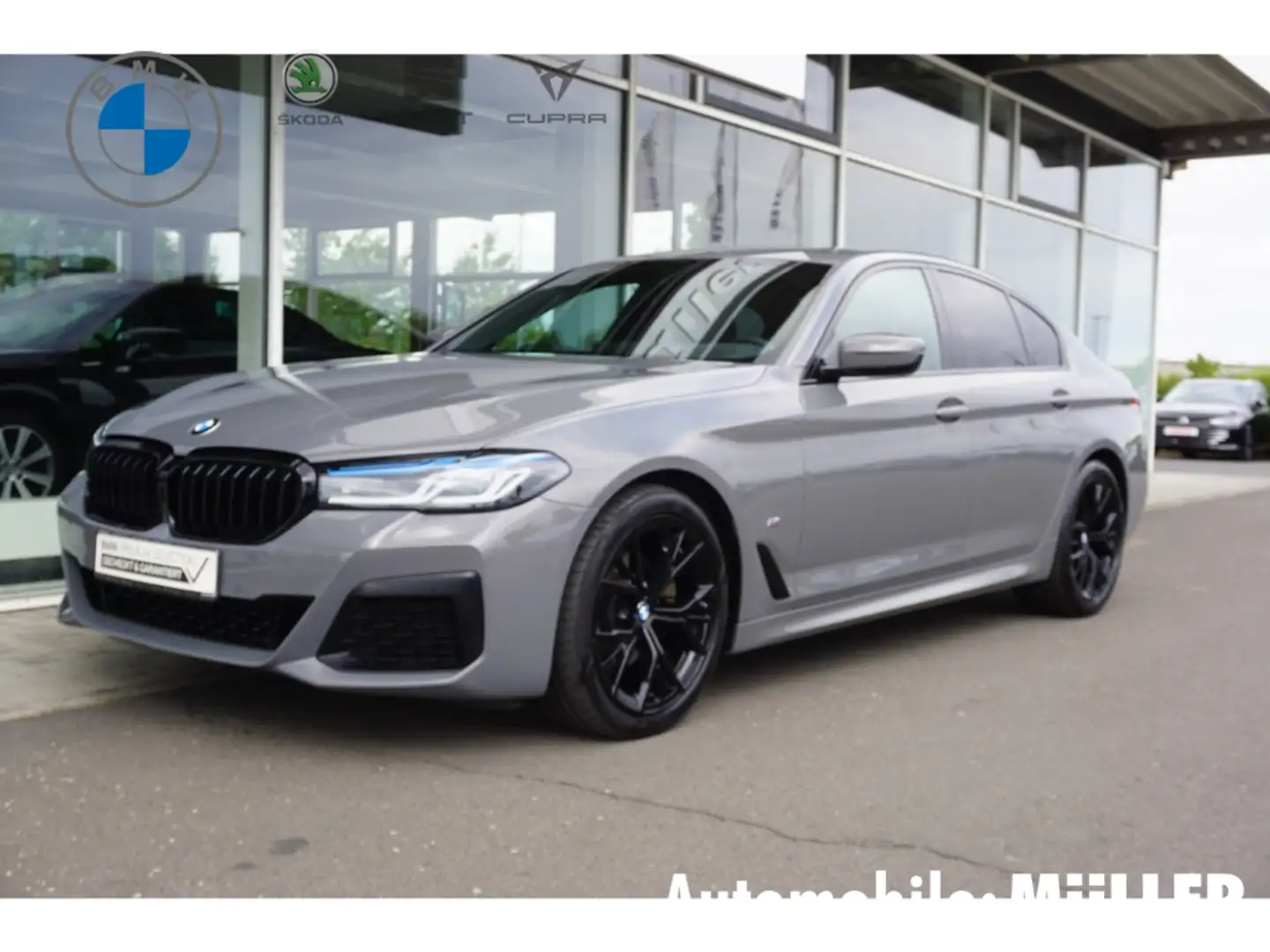 BMW 520 d Limousine MSport*HuD*Laser*DAB*HiFi*RFK* Gri - 1