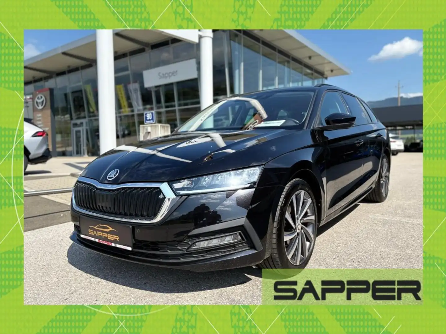 Skoda Octavia Combi 2,0 TDI Ambition DSG Schwarz - 1