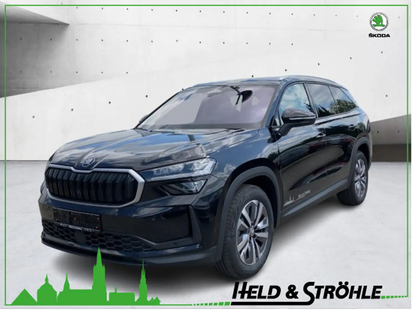 Skoda Kodiaq Selection 2.0 TDI DSG 4x4 MATRIX AHK 360° Schwarz - 1