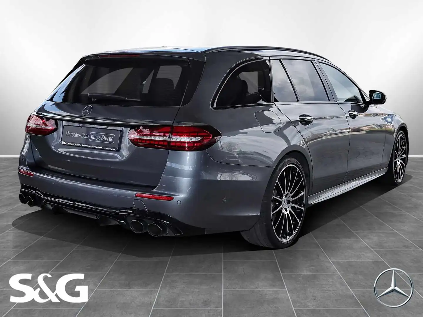 Mercedes-Benz E 53 AMG 4M AMG DISTRONIC+BURMESTER+HEADUP+20" Gris - 2