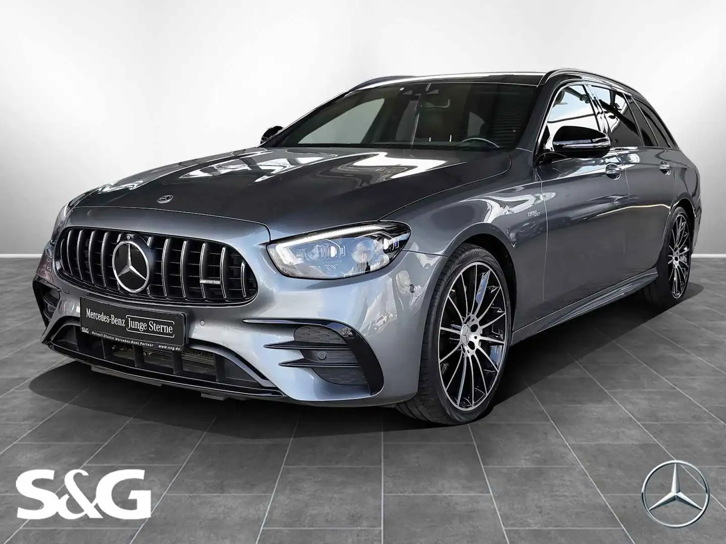 Mercedes-Benz E 53 AMG 4M AMG DISTRONIC+BURMESTER+HEADUP+20" Gris - 1