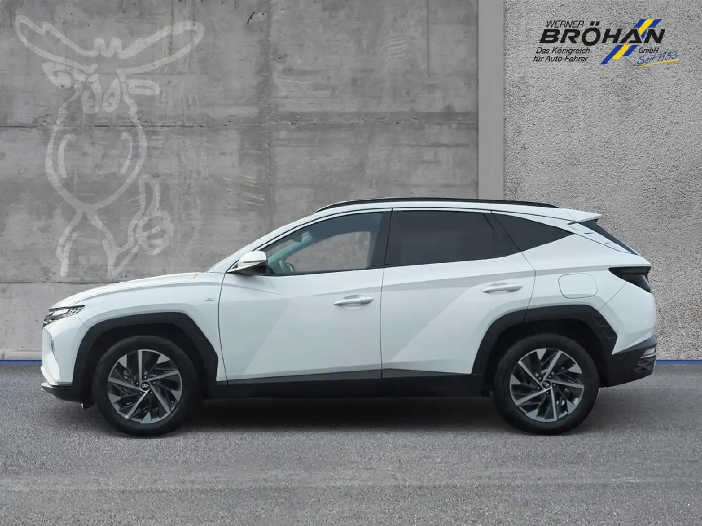 Hyundai TUCSON Trend Mild-Hybrid 4WD Weiß - 2