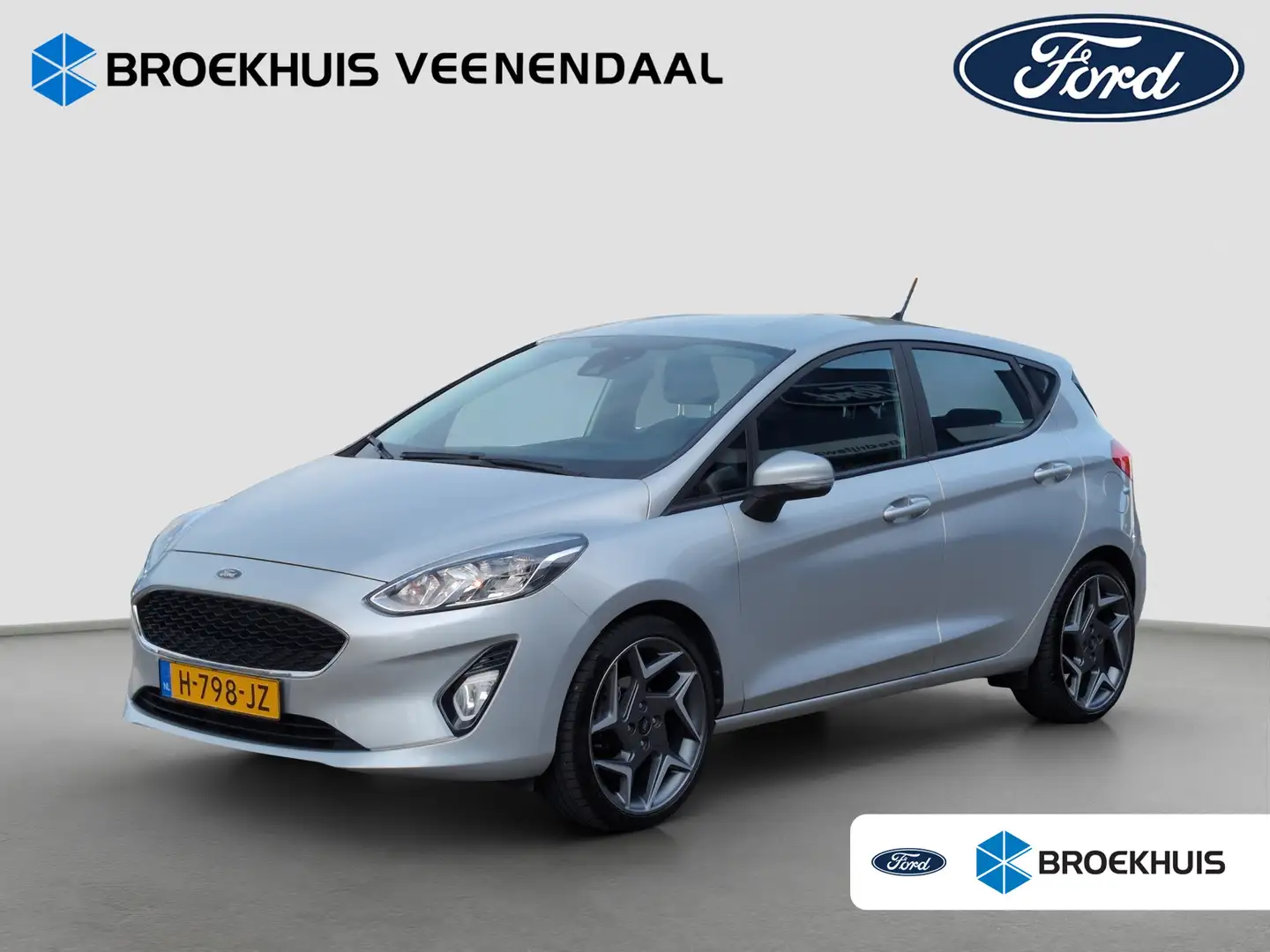 Ford Fiesta 1.0 Connected | ST Velgen | Carplay | Cruise Contr Gris - 1