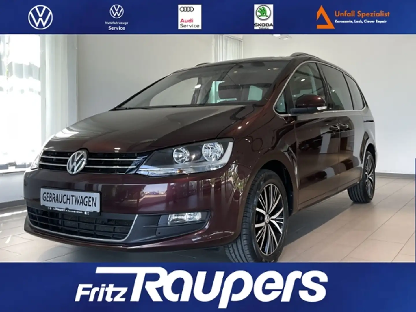 Volkswagen Sharan 1.4 TSI Allstar +KAMERA+AHK+NAVI Rosso - 1