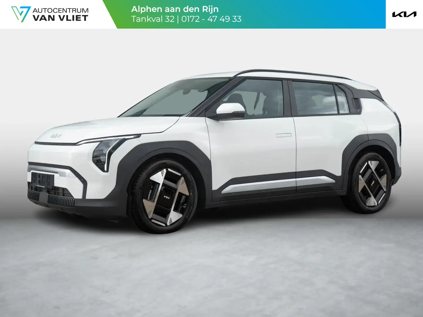 Kia EV3 Plus Advanced 58.3 kWh | OP VOORRAAD |  Schuifkant Weiß - 1