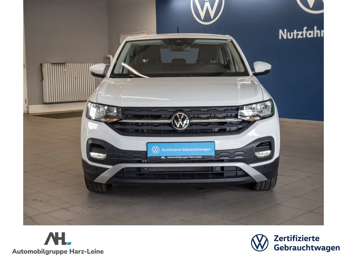 Volkswagen T-Cross TSI+SITZHEIZUNG+EINPARKHILFE+KLIMA+RADIO+KLIMA+WIN Wit - 2