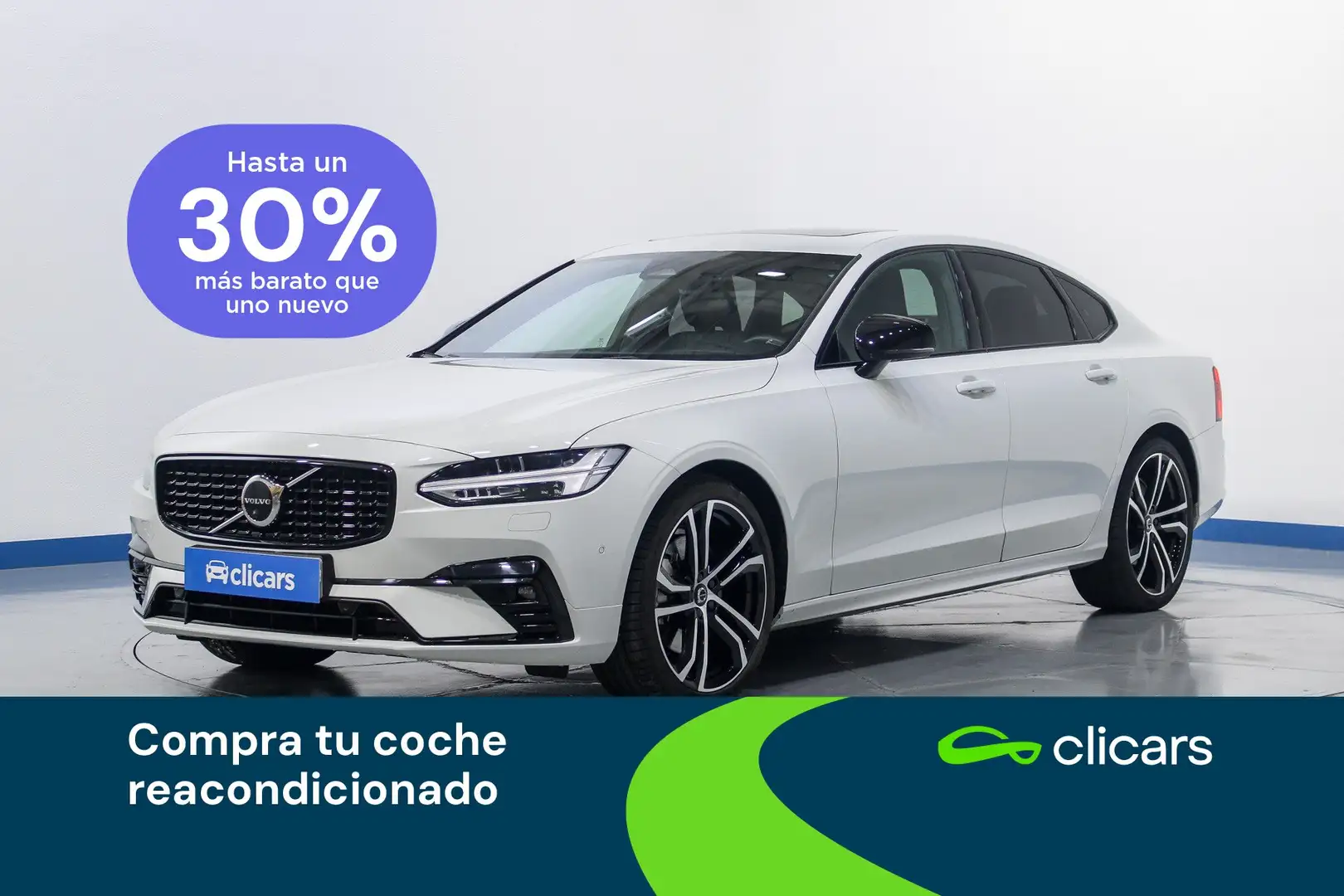 Volvo S90 B5 R-Design Aut. Blanco - 1