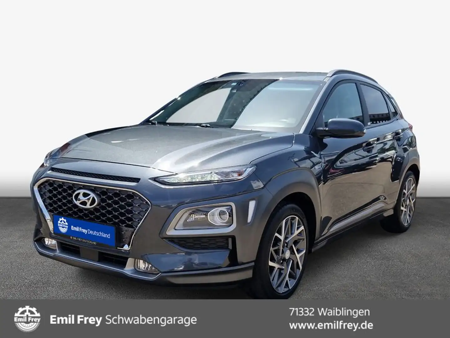 Hyundai KONA 1.6GDI DCT Hybrid Style *LED/RFK* Szary - 1