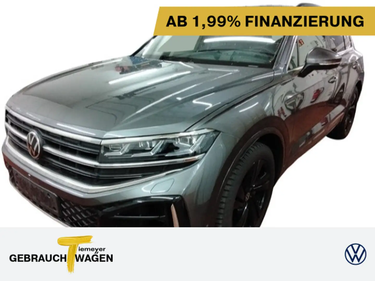Volkswagen Touareg 3.0 TSI R-LINE LUFT LEDER PANO AHK Grau - 1
