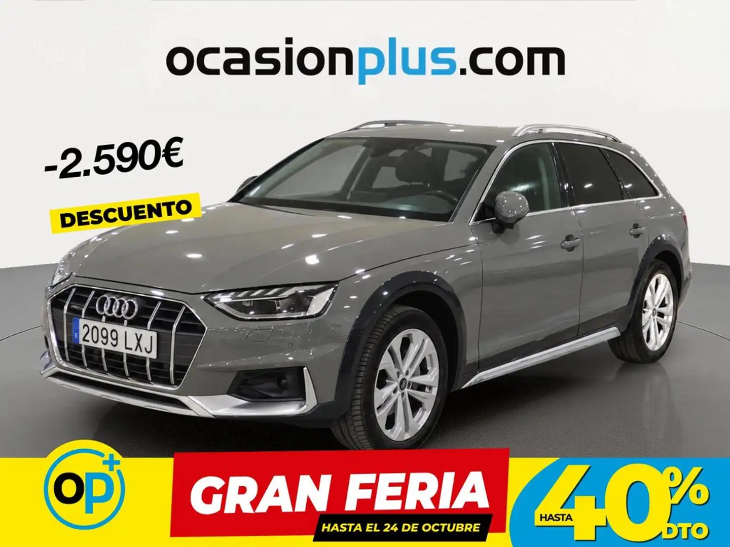 Audi A4 allroad 40 TDI quattro S-Tronic 150kW Gris - 1