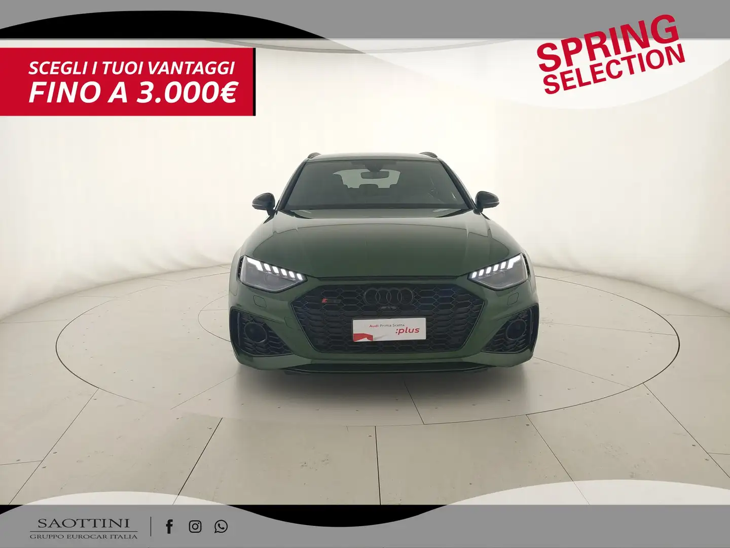 Audi RS4 Avant 2.9 TFSI quattro Tiptronic - CARBOCERAMICI - Verde - 2